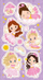 Ngjitëse dekorative Fairy Stickers, set figurash me zanash, shumëngjyrëshe