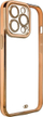 Këllëf telefoni Hurtel Fashion Case për Xiaomi Redmi Note 11 Pro, xhel transparent, me kornizë metalike, i artë