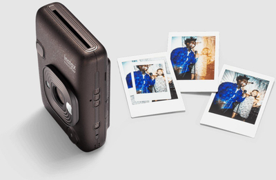 Фотоапарат Fujifilm Instax LiPlay, хибриден со моментално печатење, екран 2.7\", бронзен