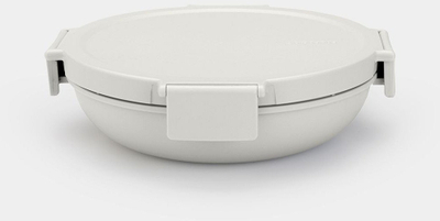 Enë drekë Brabantia Make &amp; Take Lunch Bowl, 1L, mikrovalë dhe enëlarëse, gri e hapur