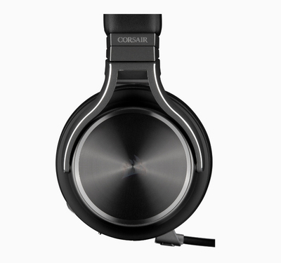 Kufje lojnash Corsair Virtuoso RGB Wireless SE, me disqe 50mm, Bluetooth, USB-C, gri metalike