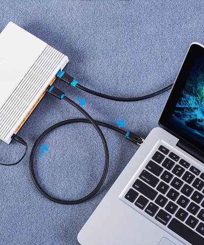 Kabllo rrjeti Vention Cat.8 SSTP, 3m, RJ45, i zi