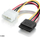 Kabllo Molex 4 pin -> 15 pin SATA (112050), 15cm 
