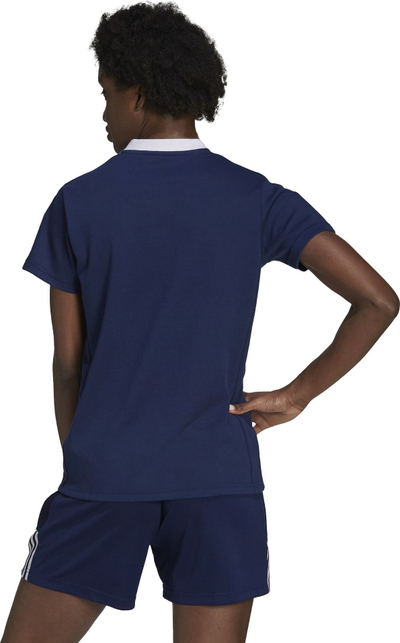 Bluzë polo Adidas Tiro 21 GK9674, AeroReady, për burra, blu e errët