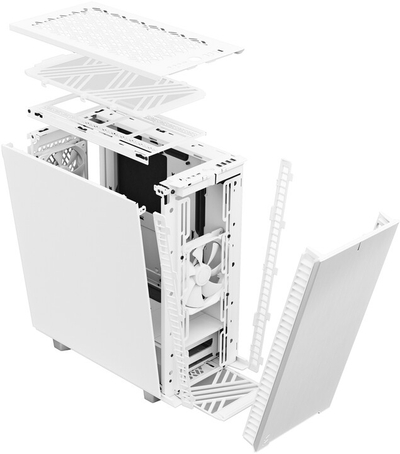 Kasë Fractal Design Define 7 Compact, e bardhë