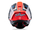 Helmeta moto Alpinestars Supertech R10 Miller Limited Edition, karboni, rrugë dhe pistë, e zezë me të kuqe fluor dhe blu mat