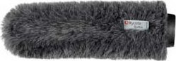 Windshield për mikrofon Rycote Classic-Softie 29cm 24/25, me gëzof, gri