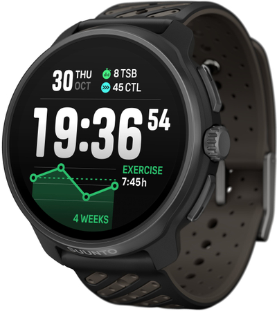 Orë e zgjuar Suunto Race 2, 49mm, ekran AMOLED, titani