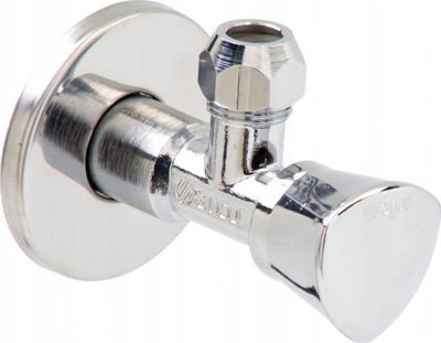 Valvul këndore Arco Angle Valve Mushroom, 1/2" x 3/8", metalike