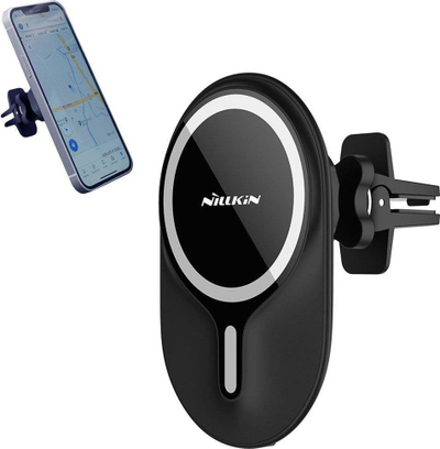 Mbajtëse Nillkin Magnetic NKT08 për iPhone 12, e zezë