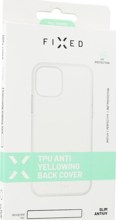 Kukull telefoni FIXED Slim AntiUV për Samsung Galaxy S23, TPU i butë, i tejdukshëm