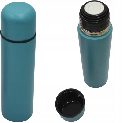 Termus Excellent Houseware Tourist Thermos, 500ml, blu e errët