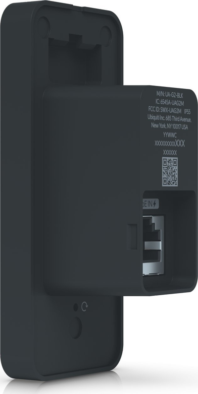 Lexues kontrolli hyrjeje Ubiquiti UniFi Access Reader G2, Ethernet 1 Gbit/s, PoE, i zi
