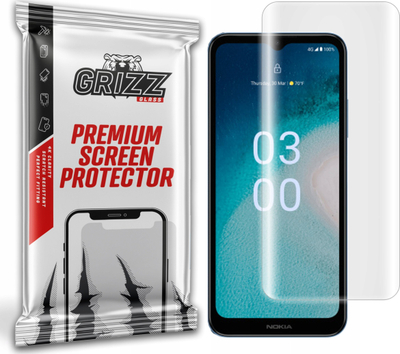 Заштитна фолија за екран Grizz HydroFilm за Nokia C300, хидрогел, транспарентна