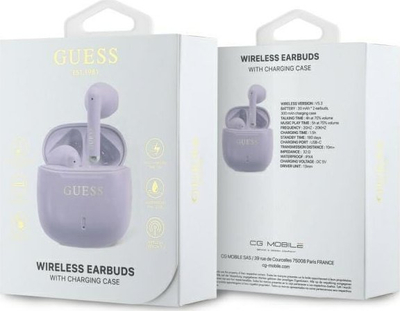 Kufje TWS Guess GUTWSJ14ESGU, Bluetooth 5.3, IPX5, vjollcë