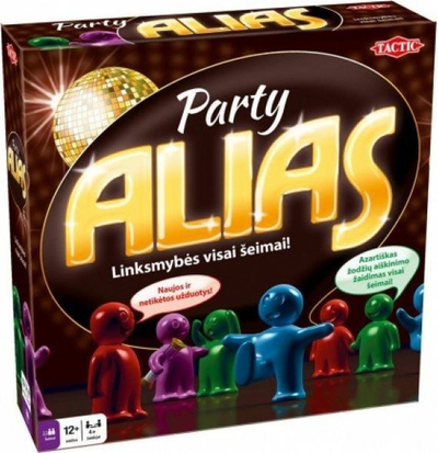 Lojë tavoline Tactic Party Alias LT 53239, lojë me fjalë, për festa, shumëngjyrëshe