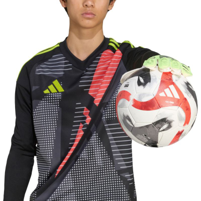 Вратарски ракавици adidas Predator Training M JN5356, Soft Grip латекс, затворање на зглоб, повеќебојни
