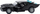 Set lodër Spin Master Batman Batmobile, figurë 10 cm, drita LED, me efekte zanore