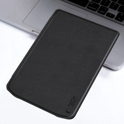 Këllëf Tech-Protect SmartCase për eReader PocketBook Verse Pro Lite, kapak i zgjuar, i zi