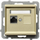 Prizë kompjuterike Ospel Sonata GPK-1R/K/m/39, RJ45 Cat.5e, njëfishe, ngjyrë champagne gold