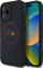 Mbrojtëse telefoni Red Bull Leather Red Ring Case, MagSafe, për iPhone 16 Plus, blu e errët
