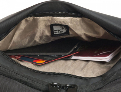 Çantë aksesorësh Dicota Eco MOVE, RFID, për Microsoft Surface, e zezë