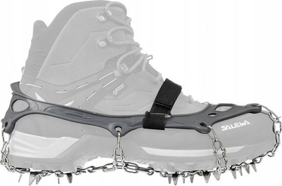 Cramponë për ecje Naturehike NH19HJ001, 19 dhëmbë, për këpucë 39‑43, gri
