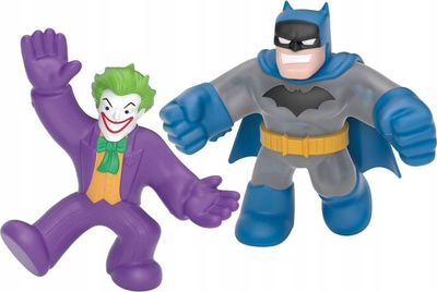 Figurina Heroes of Goo Jit Zu DC Versus Pack, set me 2 copë, Batman kundër Joker-it, shumëngjyrëshe