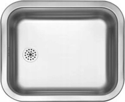 Lavaman kuzhine i futur në banak Eurostar ETN 610, 45x43 cm, çelik inox mat, ngjyrë argjendtë