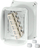 Kuti degëzimi elektrike Hensel DK 1616 GZ, 210x155x92mm, IP66, gri