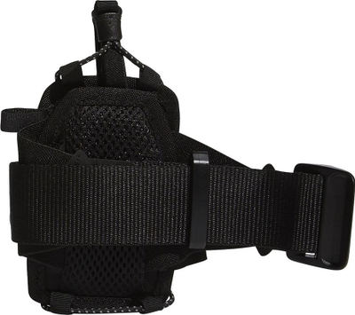 Mbajtëse shishe për vrap adidas Run Mob Holder DY5724, rrip i rregullueshëm, me reflektues, e zezë