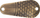 Karrem për peshkim Mikado Spoon Gnom s. 2, 20g, bronz