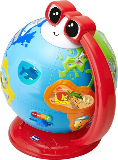 Lodër edukative Chicco Talking Interactive Globe, elektronike, 2–6 vjeç, shumëngjyrëshe