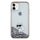 Futrollë Karl Lagerfeld KLHCN61LKCNSK për iPhone 11 / XR 6.1", e tejdukshme me glitter