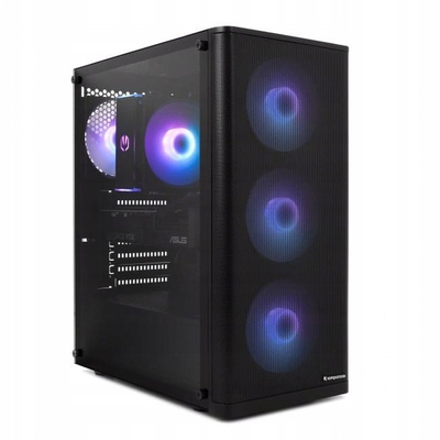 PC десктоп Komputronik Ultimate R550 A27, Ryzen 5, RTX 5070, 64GB RAM, 2TB SSD, црн