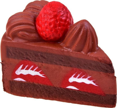 Lodër antistresi squishy ZA2621, formë cope torte, shkumë e butë, shumëngjyrëshe