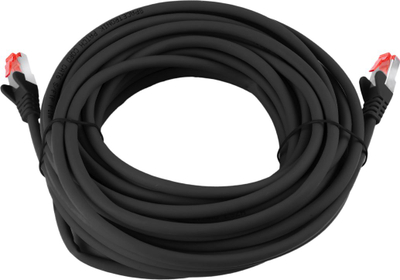 Kabllo rrjeti Spacetronik RJ45 Cat6 S FTP, 10m, LSZH, e zezë