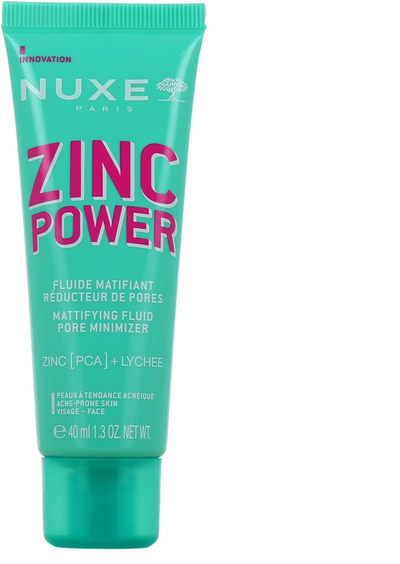 Fluid matifikues për fytyrë Nuxe Zinc Power Spot Control, 40 ml