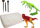 Set arkeologjik Leantoys Dinosaur Tyrannosaurus Rex, skelet 3D, me drita, shumëngjyrësh