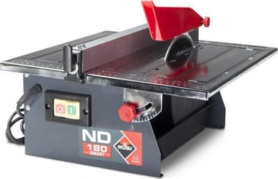 Електрична машина за сечење плочки Rubi BL-ND-180, 550W, диск 180 mm, сива