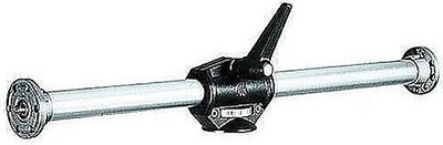 Krah aksesorësh për stativ Manfrotto 131D, montim 3/8", metalik, argjendtë