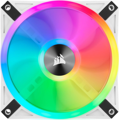 Freskues kompjutri Corsair iCUE QL120 RGB, i bardhë