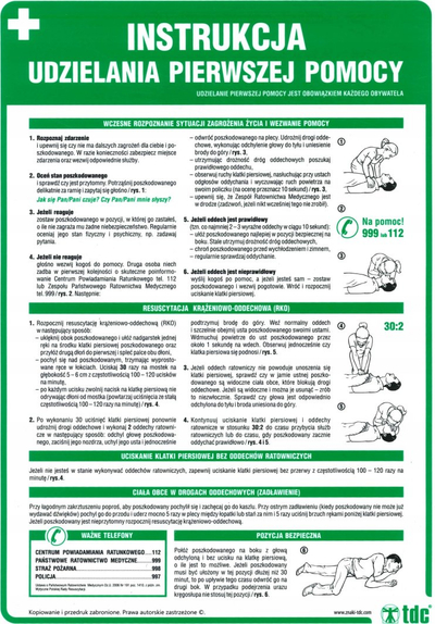 Упатство за безбедност OHS, прва помош пред медицинска интервенција, материјал за обука, на албански јазик