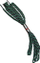Lidhëse për këpucë Unimet BR-Laces, 110cm, të gjelbra