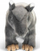 Lodër pelushi Animigos Tapir Realistic, 34 cm, shumë e butë, shumëngjyrëshe