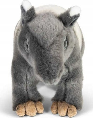 Lodër pelushi Animigos Tapir Realistic, 34 cm, shumë e butë, shumëngjyrëshe
