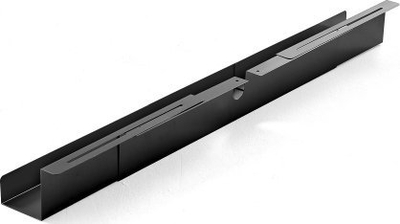 Tabaka për kabllo Elite Screens Cable Management Tray, 920-1500mm, metal, e zezë