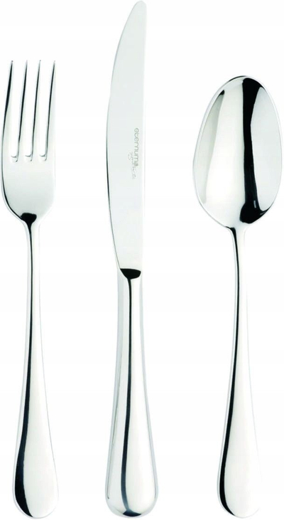 Set takëmesh Eternum Anzo Belgique HoReCa, 24 pjesë, çelik inox, argjendtë