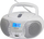 Radiorekorder portativ Sencor SPT 2700 WH, CD MP3 USB, Bluetooth, i bardhë