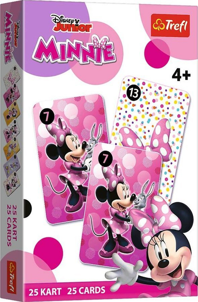 Loja me letra TREFL Disney Minnie Old Maid 08495, për kalamoj, shumëngjyrëshe